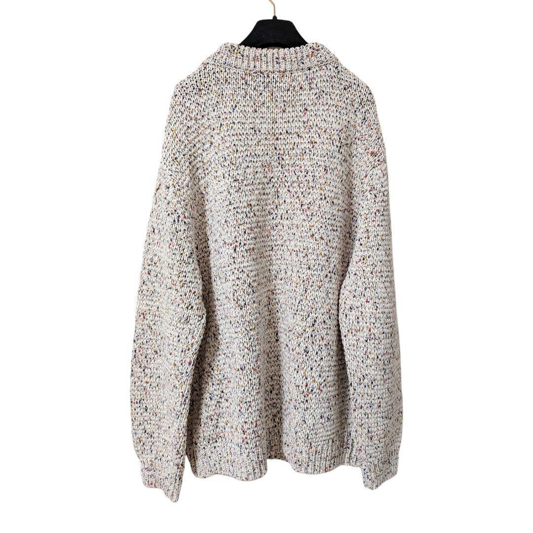 美品トゥモローランド ポルカドットクルーネックニット コットン L