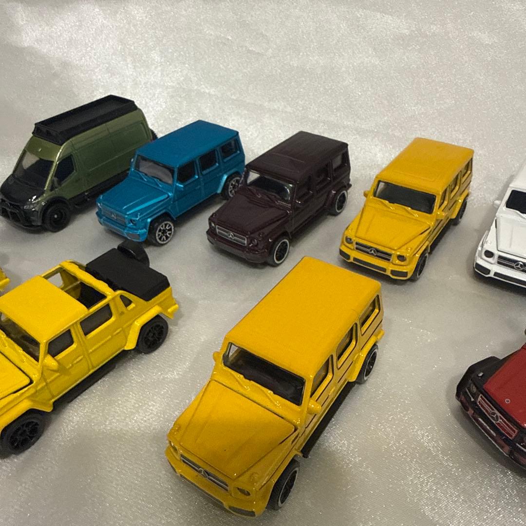 ミニカー 12台セット メルセデスゲレンデ　など