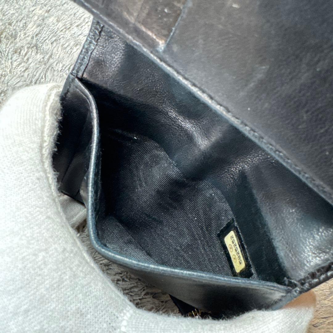 CHANEL シャネル 名刺入れ カードケース ココマーク キャビアスキン