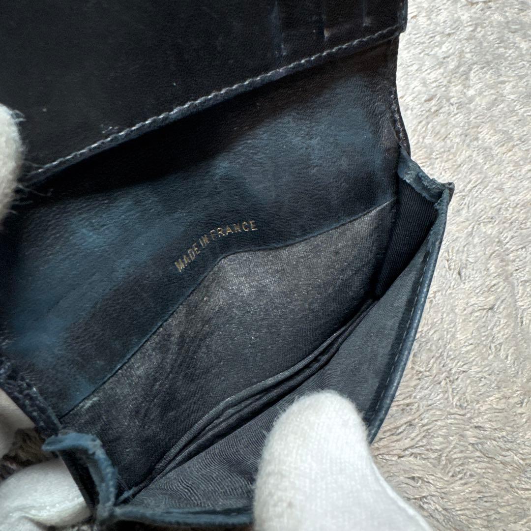 CHANEL シャネル 名刺入れ カードケース ココマーク キャビアスキン