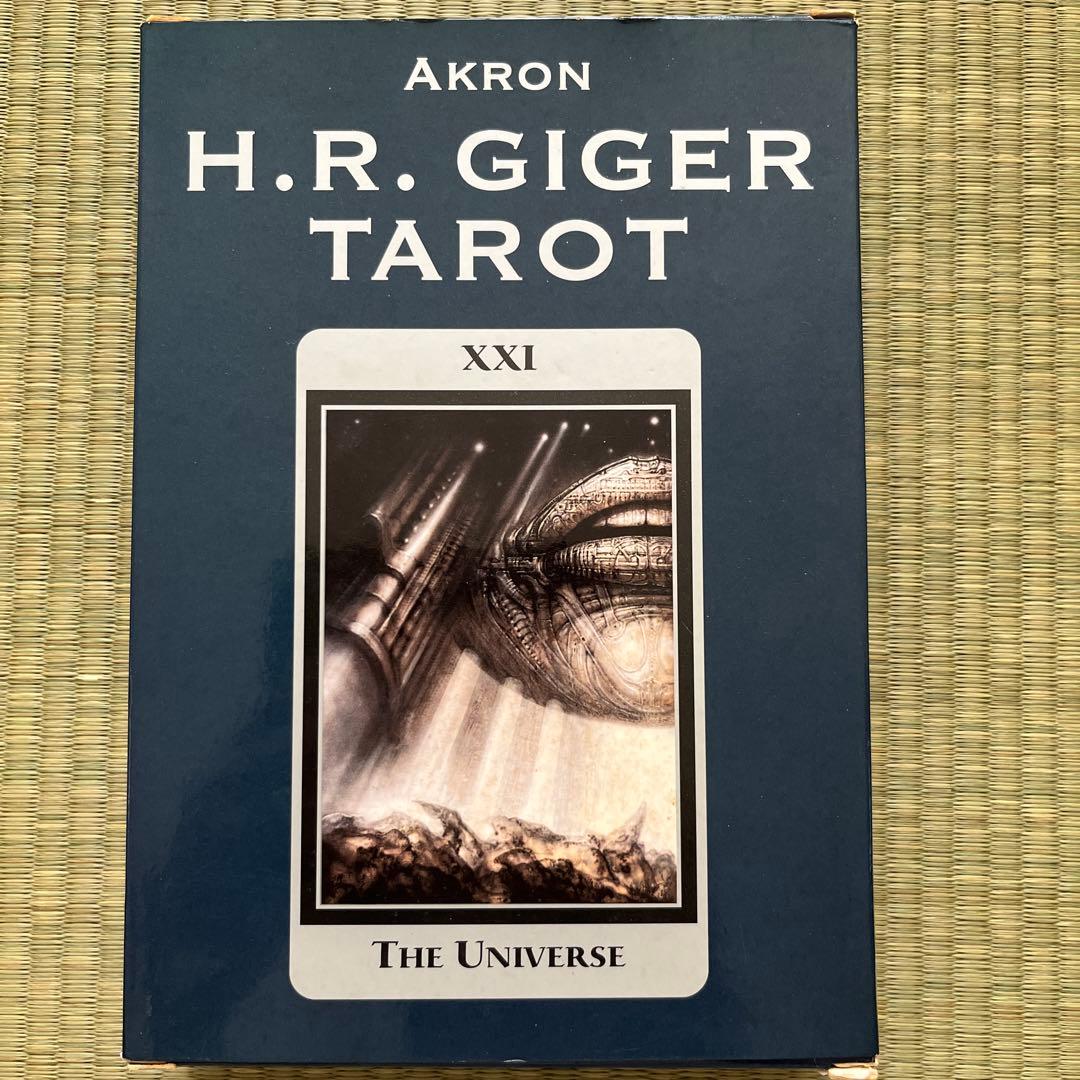 HRギーガー タロットカード 洋書 エイリアン GIGER'S TAROT
