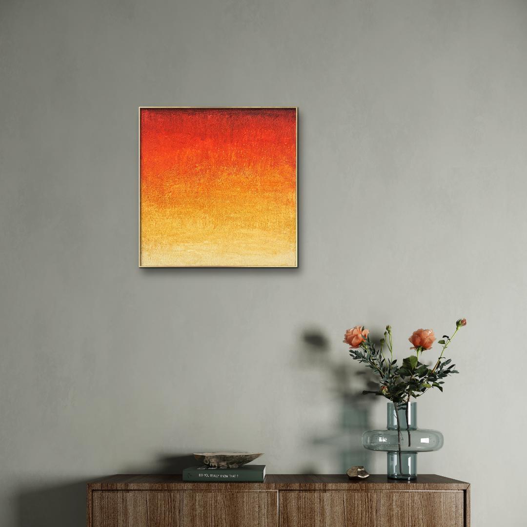 【専用】　陽 / 抽象画 テクスチャインテリア モダン おしゃれ