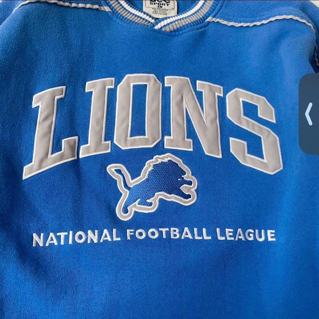 【送料無料】Lee SPORT 90S NFLライオンズスウェット L