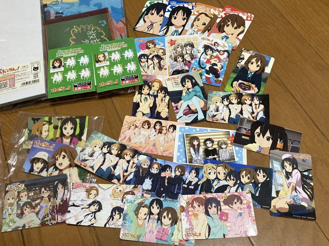 けいおん! グッズセット 映画特典 応募シール 等 希少