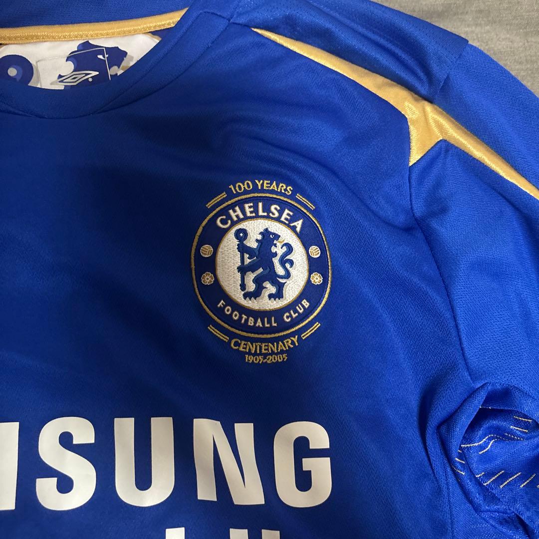 美品　チェルシー　ユニフォーム　100周年記念　ホーム アンブロ　長袖
