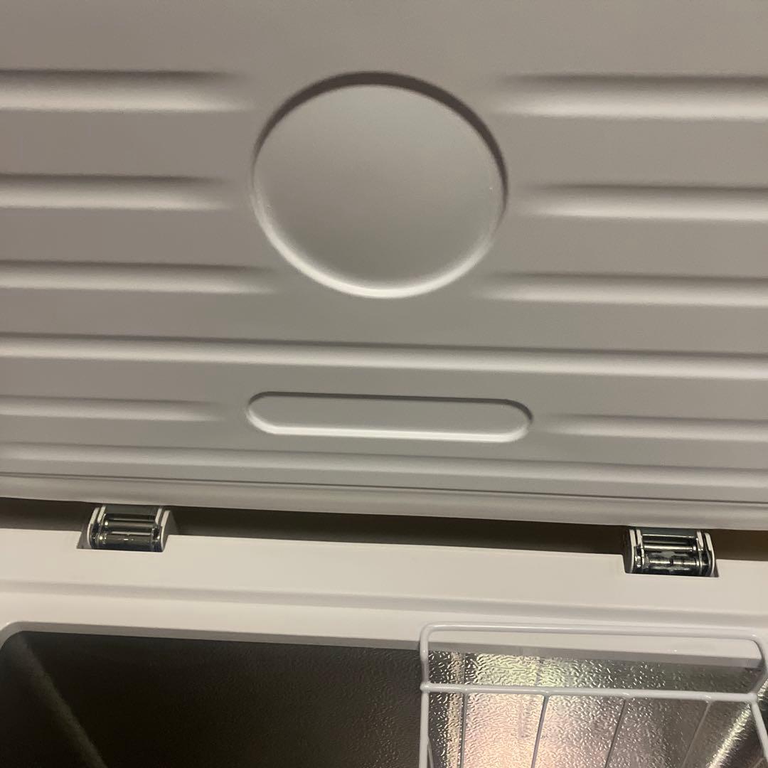 YAMAZEN チェスト型冷凍庫 ホワイト