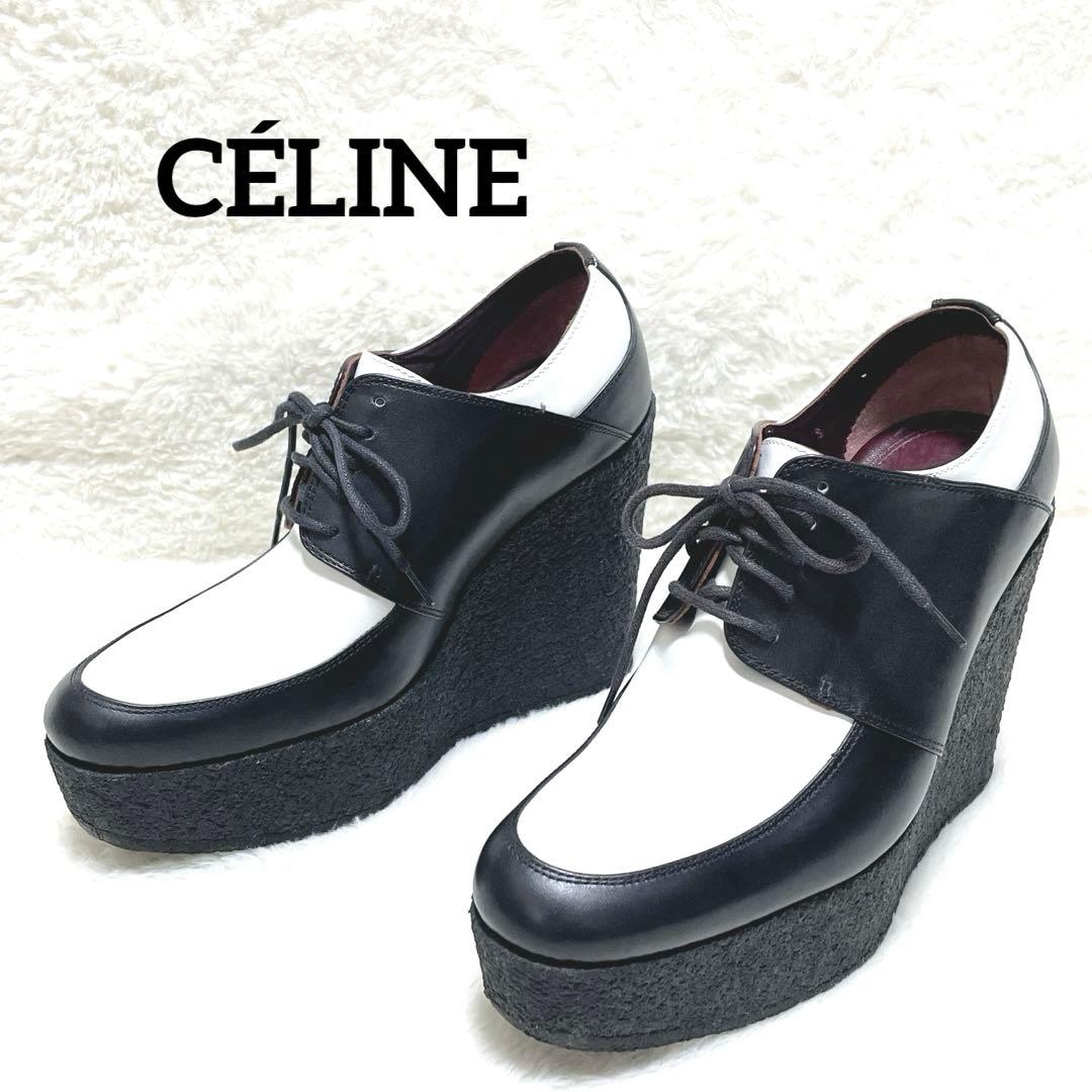 【美品】CÉLINE セリーヌ　フィービー期　レースアップシューズ