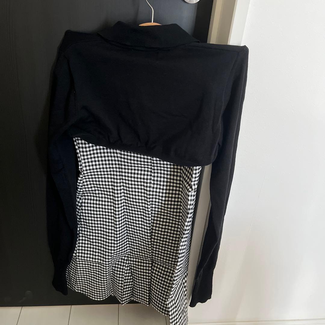 michell Macaron ミシェルマカロン　ギンガムチェックワンピース