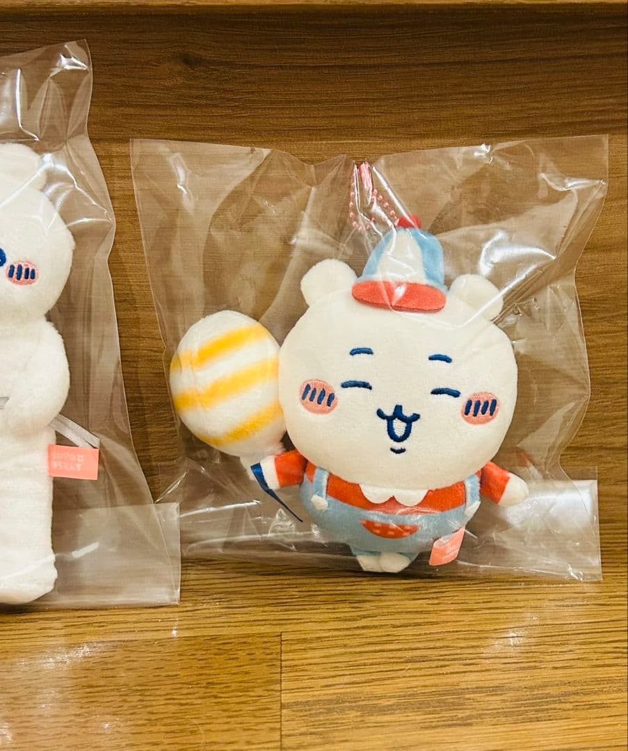 ちいかわ ワクワクゆうえんち ぷちミニマスコット 着ぐるみちいかわ 2点 新品