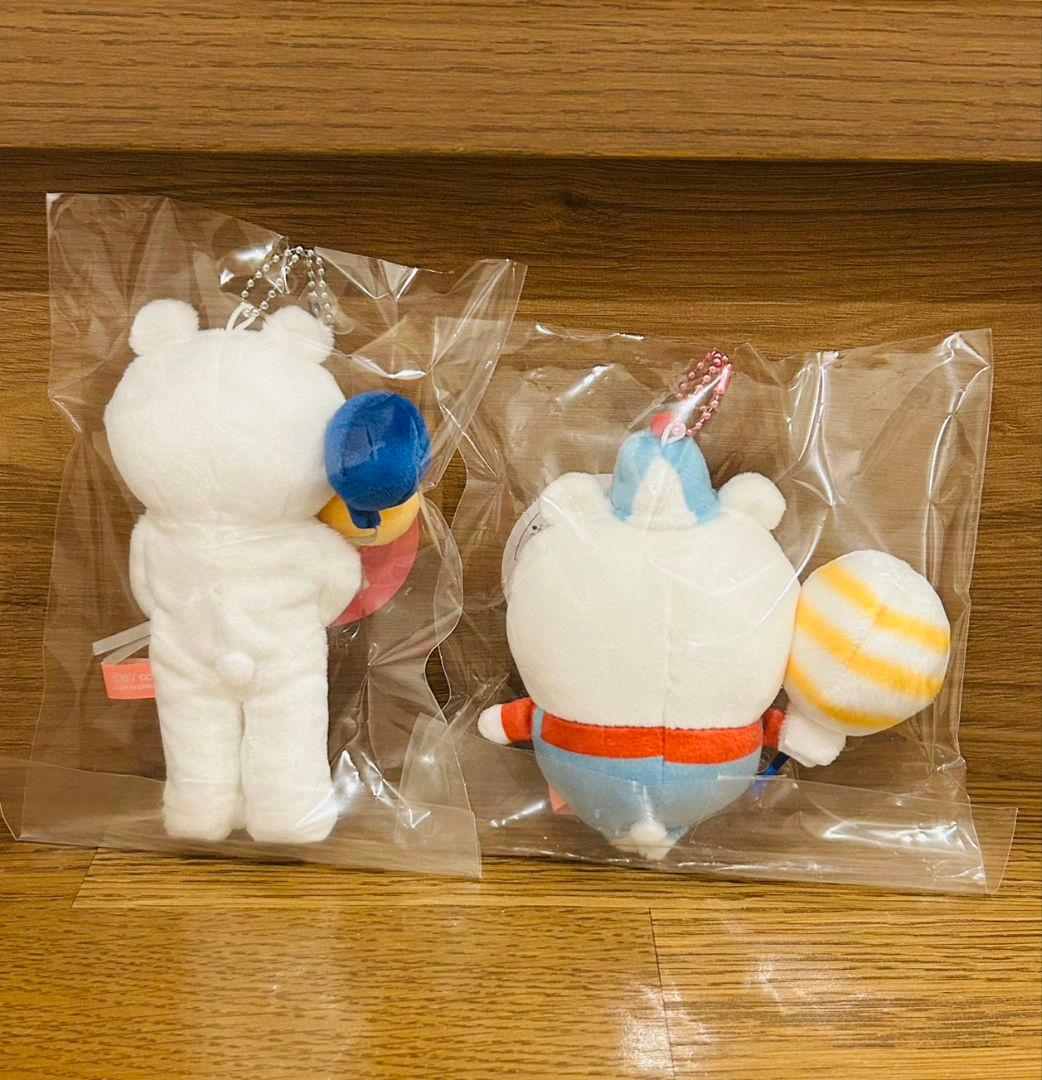 ちいかわ ワクワクゆうえんち ぷちミニマスコット 着ぐるみちいかわ 2点 新品