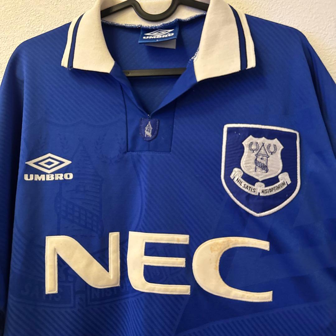 正規品 エヴァートン 90s UMBRO ユニフォーム L