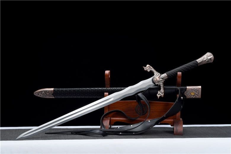 飛龍西洋戦剣（赤古タイプ）古兵器 武具　刀装具　日本刀　模造刀 居合刀