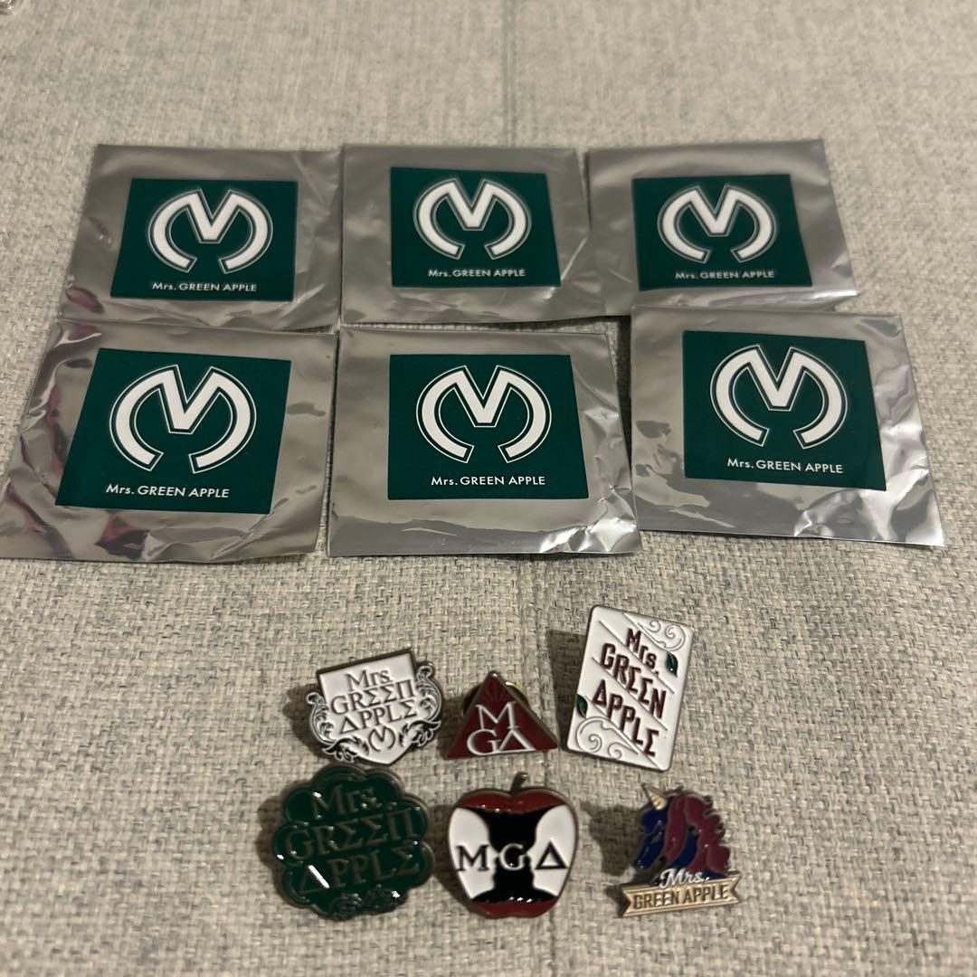 Mrs. GREEN APPLE エデンの園 ピンバッジセット