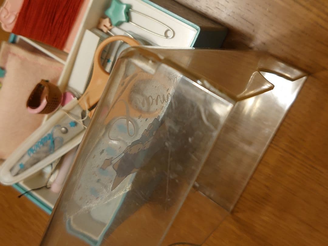 キキララ ソーイングセット・お裁縫箱・小物入れ・1976年サンリオ