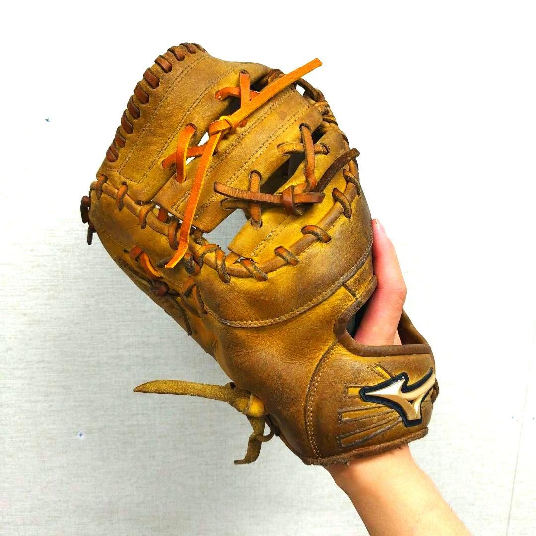 217 ミズノ グローバルエリート 即戦力 型抜群 軟式 ファーストミット 左投