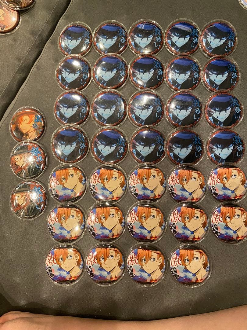 「廃棄予定」中原中也 缶バッジ 激推し祭り 計34個 オマケ３個