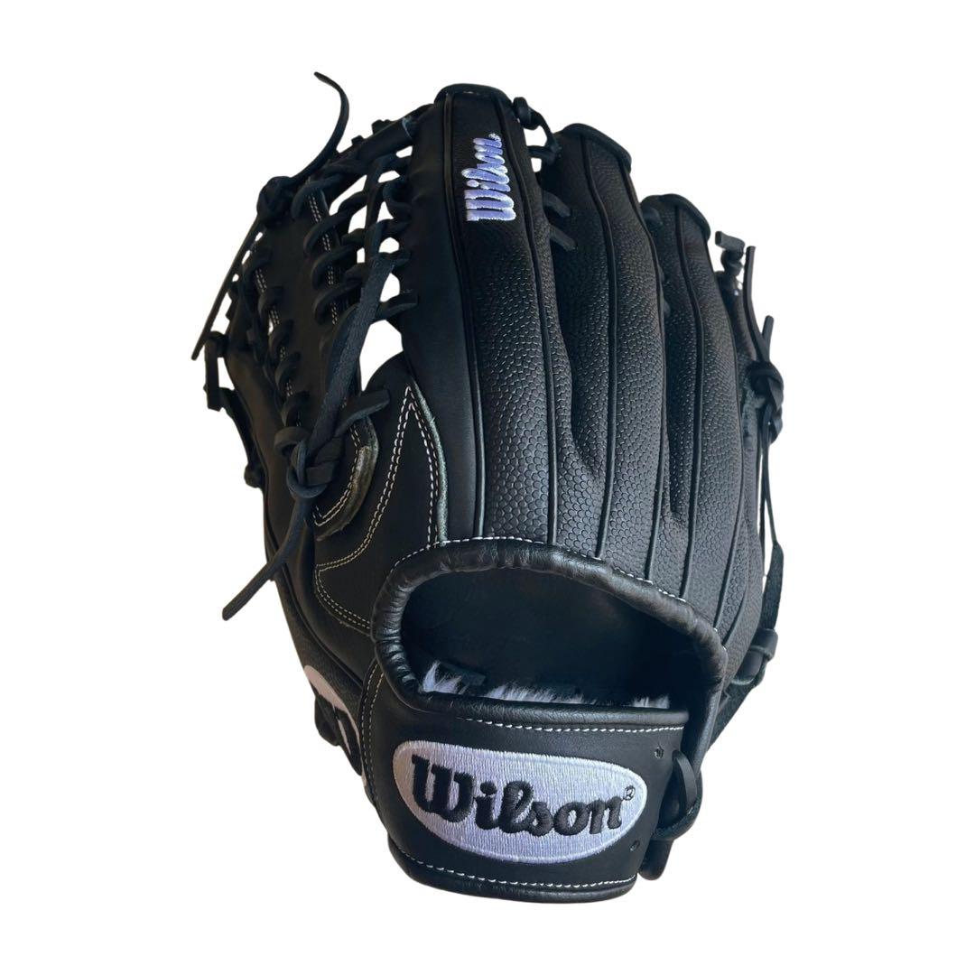 【ほぼ未使用】一般　左投げ軟式用グラブ　ウイルソン D-MAX DUAL 左利き