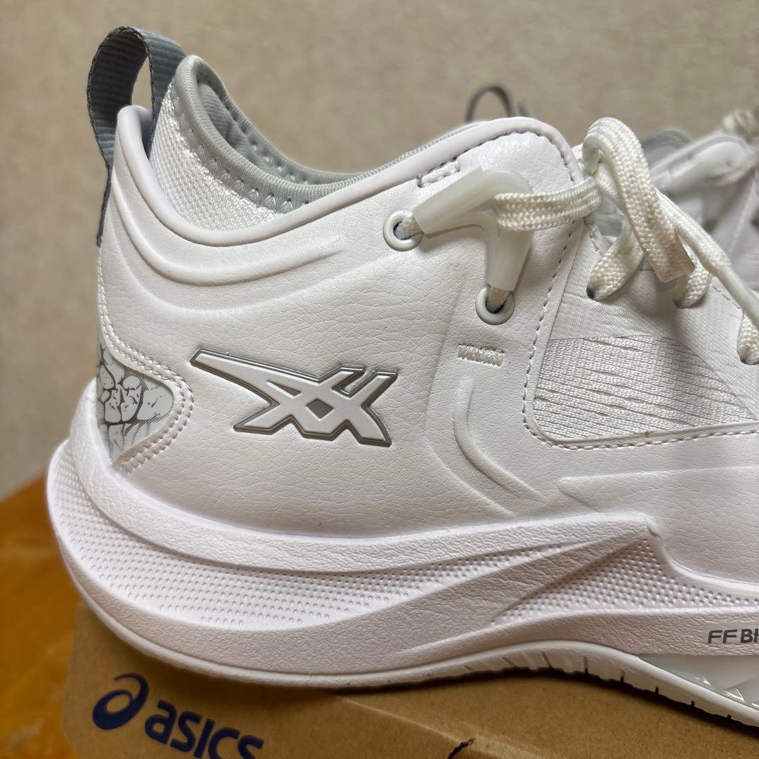 シューズ(男性用) NOVA SURGE LOW2 asics 26.5 US8.5 white