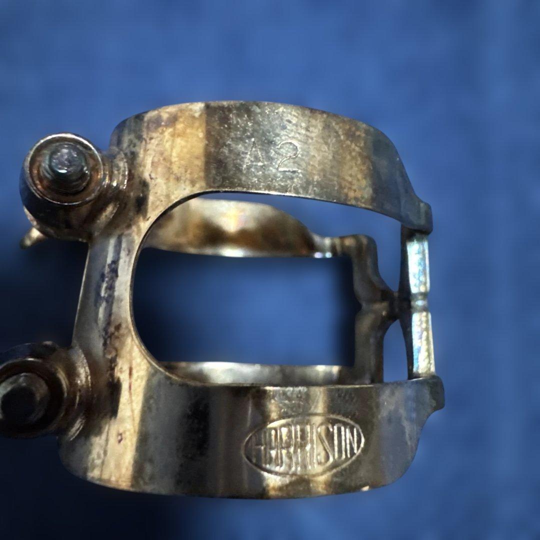 アルトサックス用リガチャー ハリソン　ピンクゴールドA2