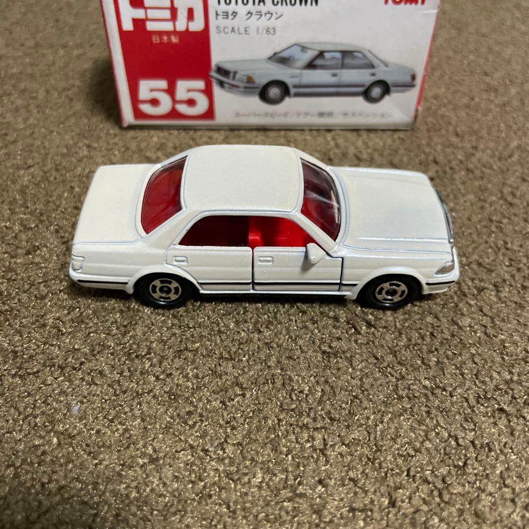 No.55 トヨタ クラウン 日本製 赤ロゴ 絶版 1台