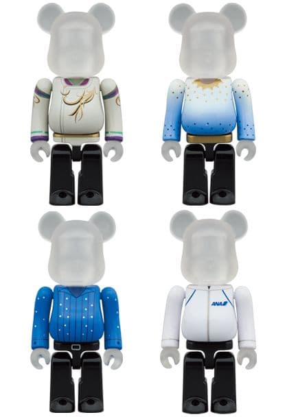 YUZU × BE＠RBRICK for ANA 歴代衣装コレクション100％