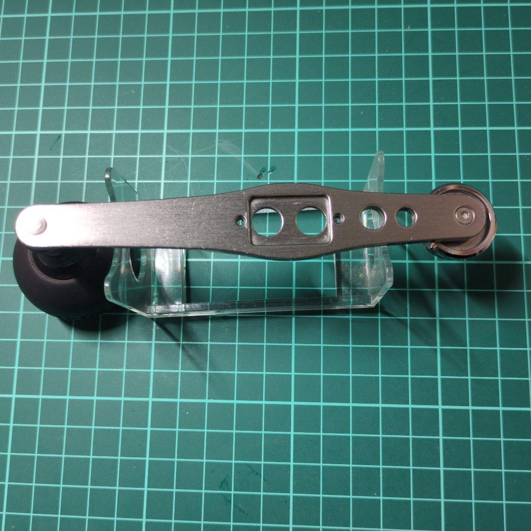 AG41 ／Ａ７６６３Ｃbベイトリール用カスタムハンドル ゴールド/ブラック