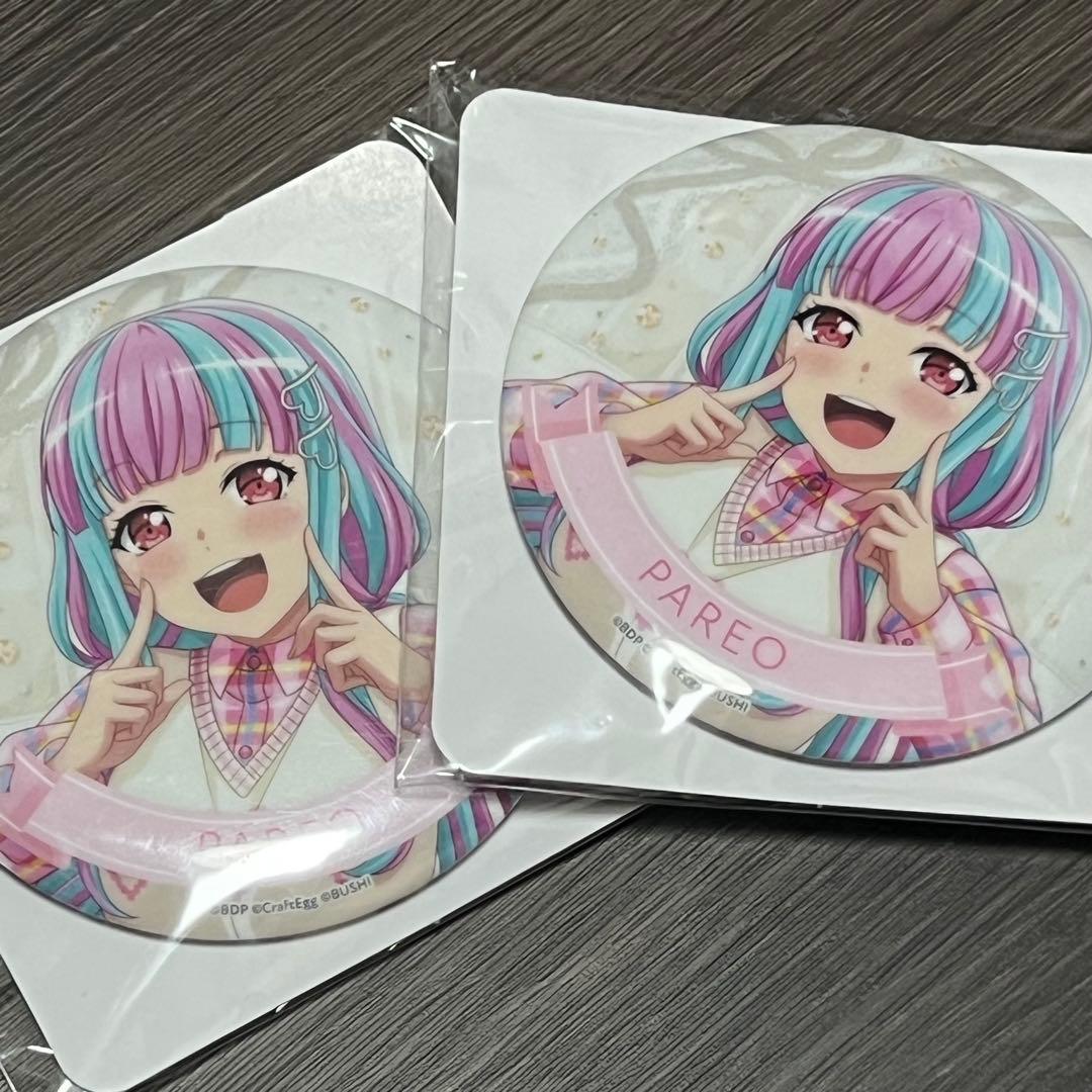 GIGO限定 PAREO パレオ ビッグ缶バッジ