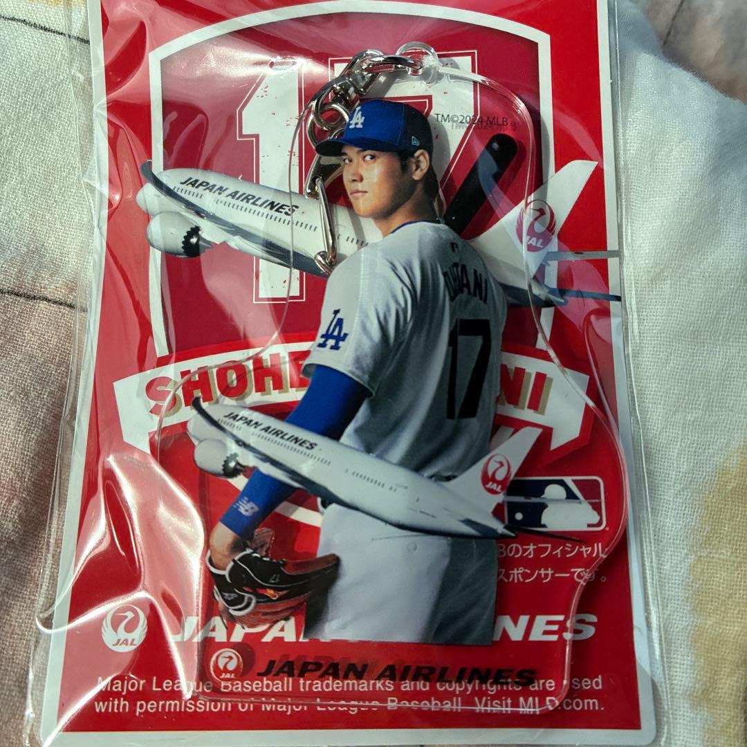 【非売品】【新品】⭐︎ 大谷翔平選手 JALアクリルキーホルダー