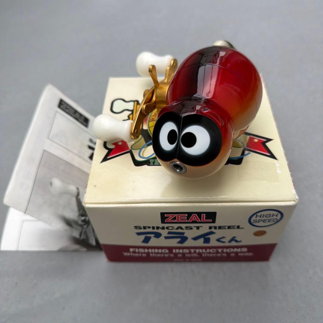 【希少 お宝品 お得品】ズイール アライくん リール　ZEAL