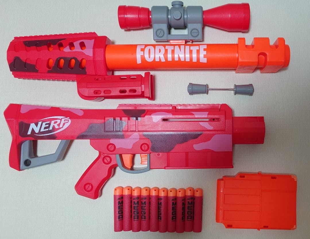 【美品】ナーフ フォートナイト Fortnite ヘビーSR