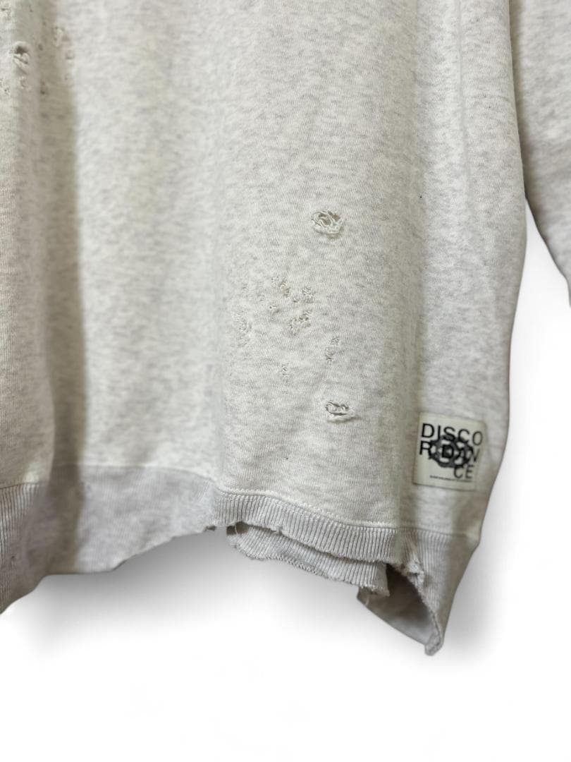 Children of the discordance ダメージスウェットグレー