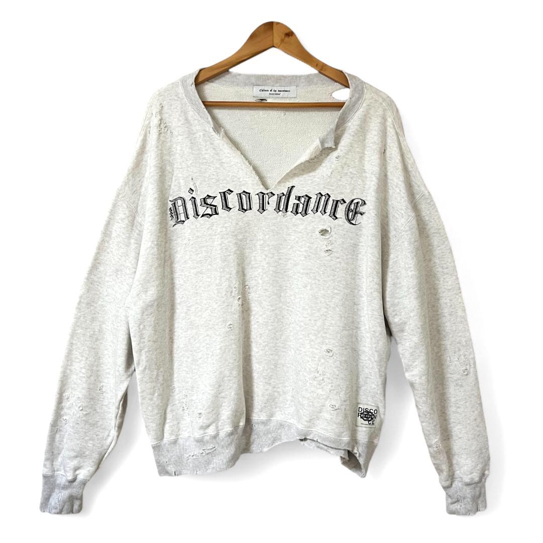 Children of the discordance ダメージスウェットグレー