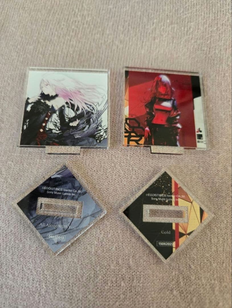 EGOIST ギルティクラウン楪いのり キーホルダーCDストラップアクスタ