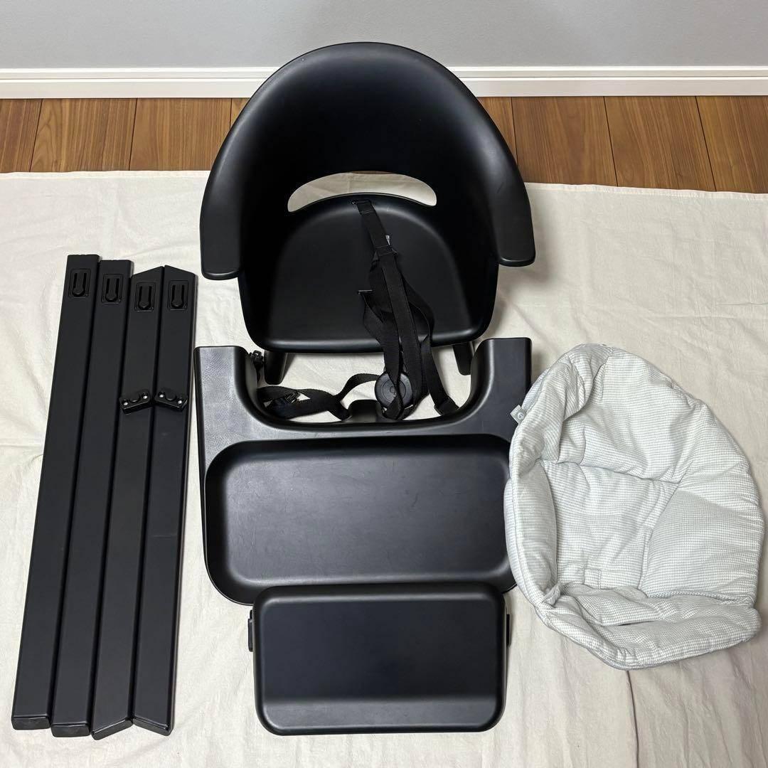 【Amazon限定色】ストッケ クリック ミッドナイトブラック ハイチェア