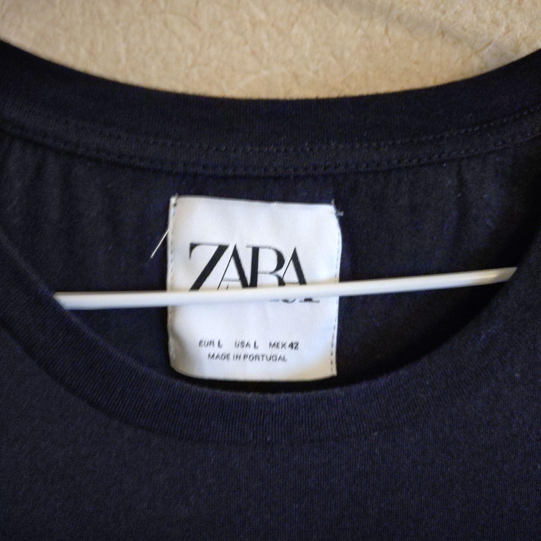 ZARA プリンス グラフィックTシャツ L 黒