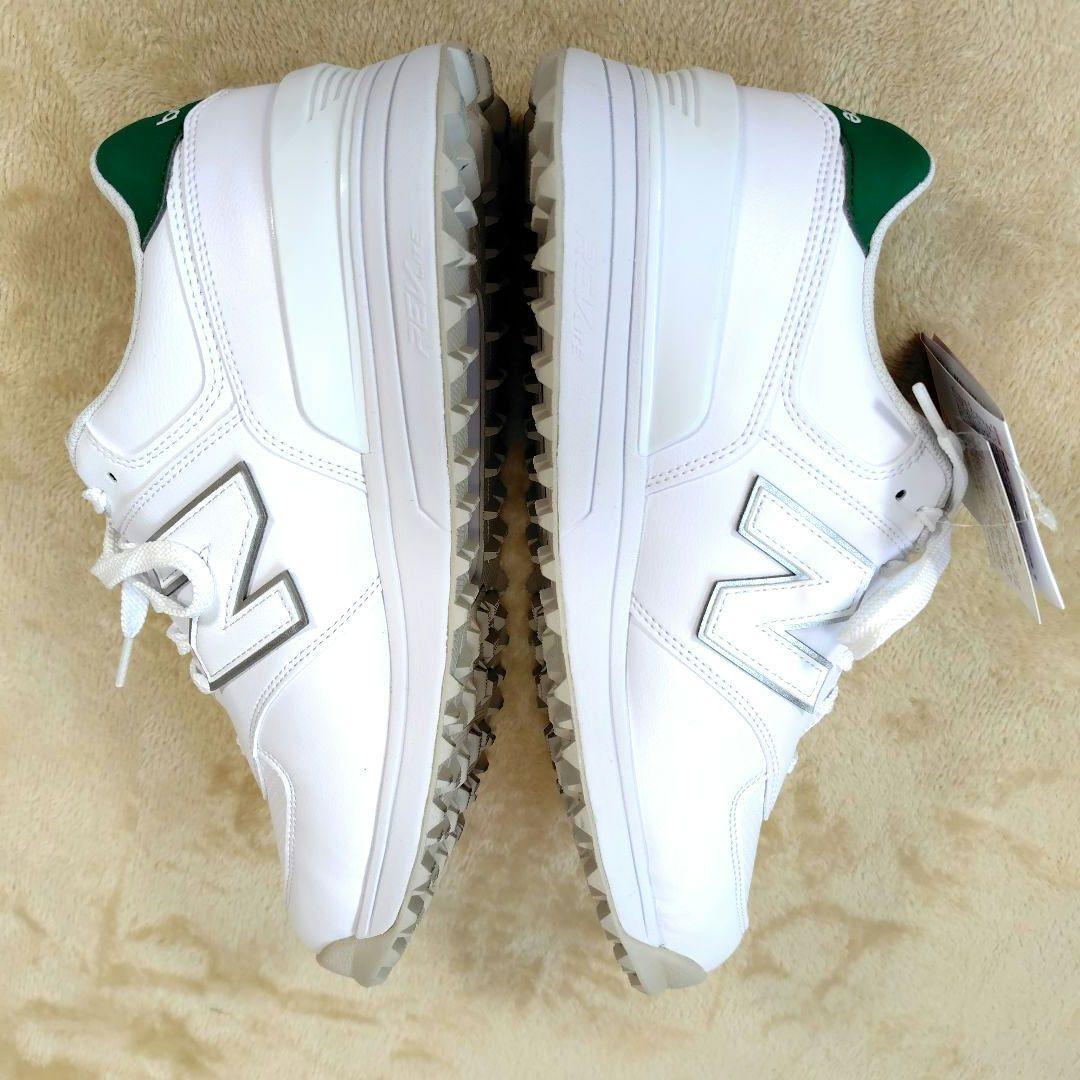 【新品未使用】 ニューバランス ゴルフシューズ UGS574J3 ホワイト 27