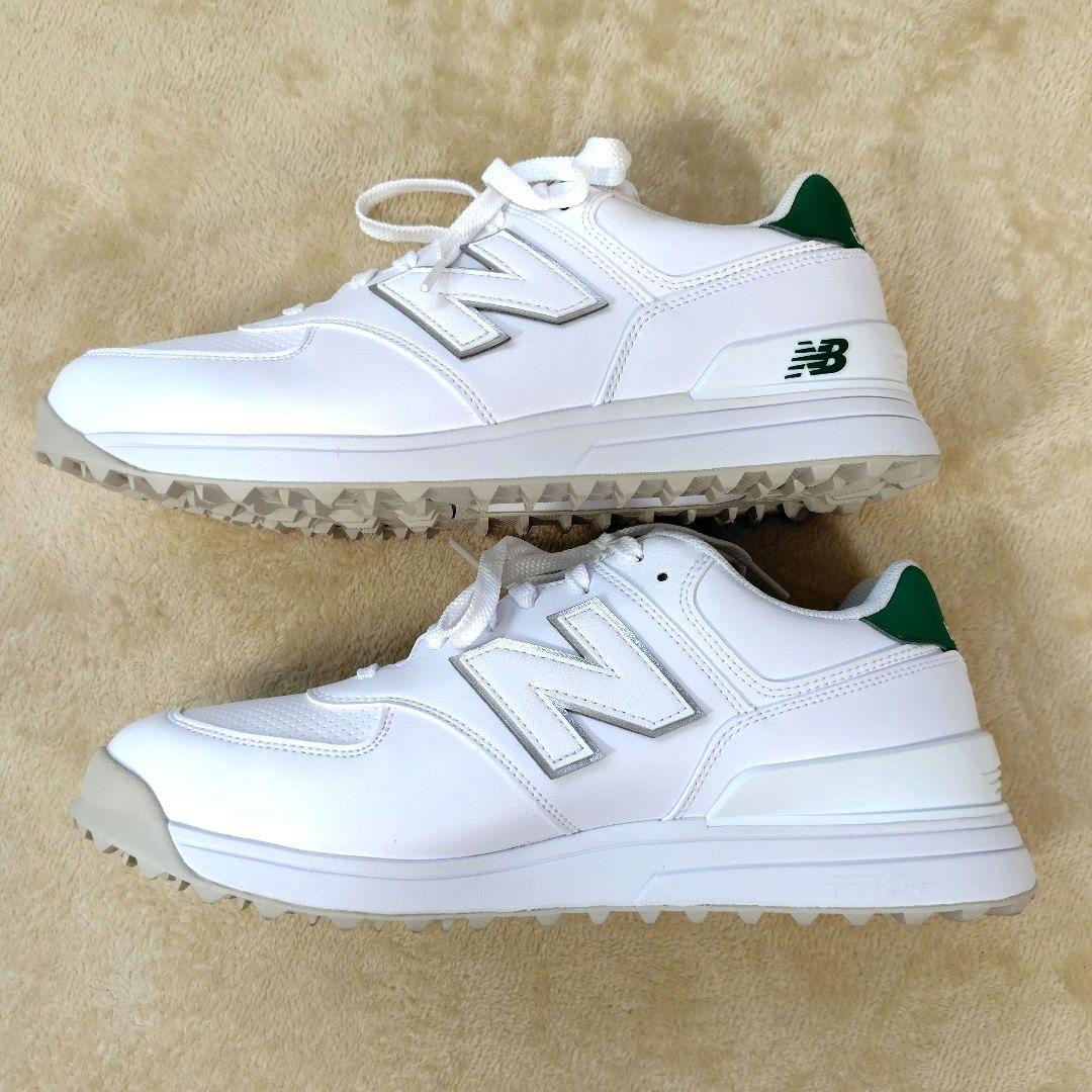 【新品未使用】 ニューバランス ゴルフシューズ UGS574J3 ホワイト 27