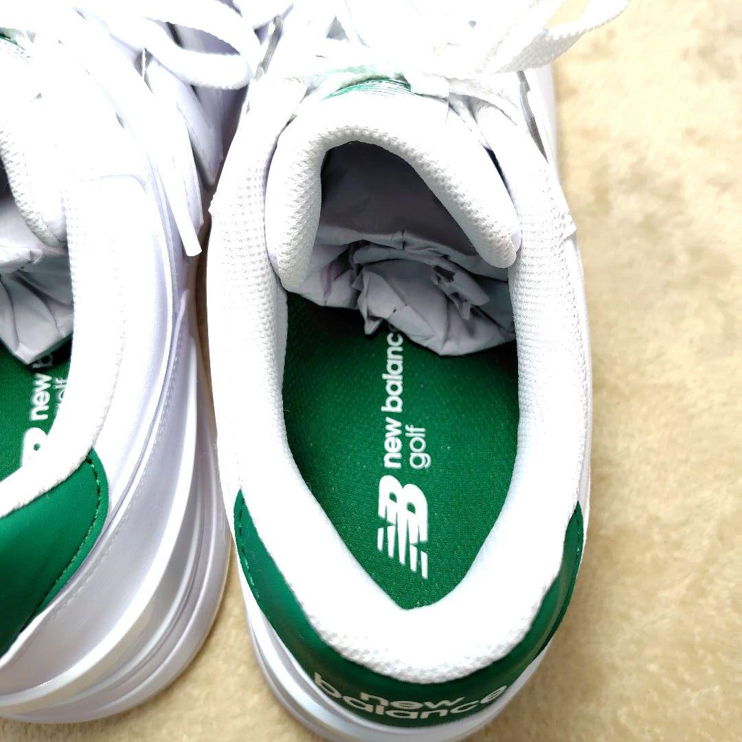 【新品未使用】 ニューバランス ゴルフシューズ UGS574J3 ホワイト 27