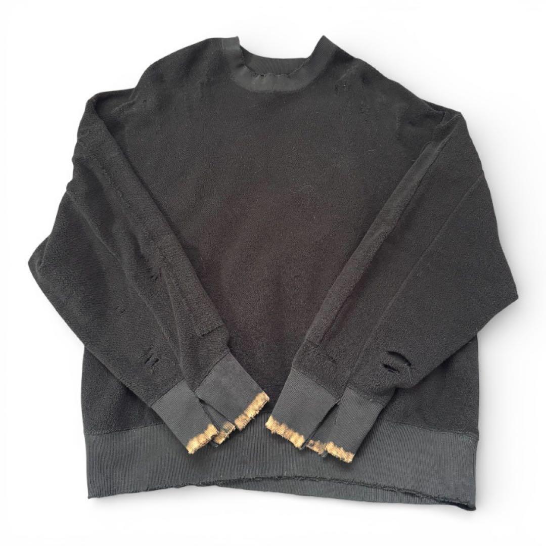 stein JOHN別注 Rebuild Sweat LS ブラック S 美品