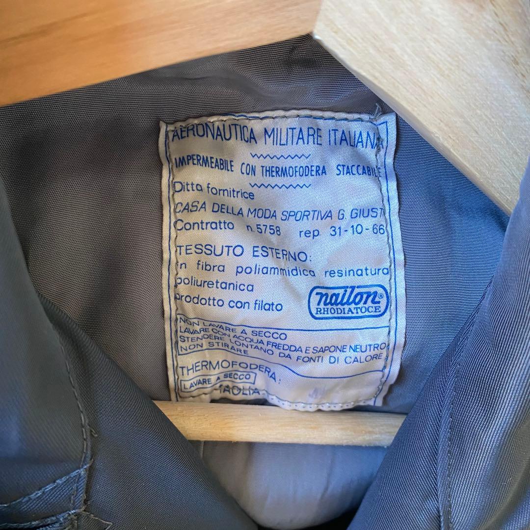 アエロナウティカミリターレ　イタリア軍　アウター　コート　ネイビー　メンズコート