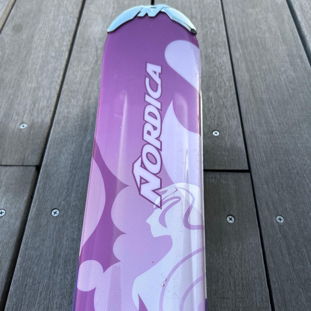 ノルディカ　紫色 152cm 女性用　スキー板