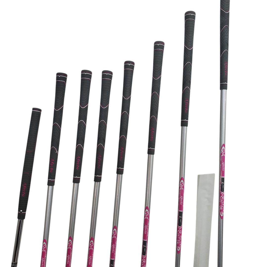 【未使用に近い】Afecto レディース ゴルフ クラブ・バッグセット 8本 L