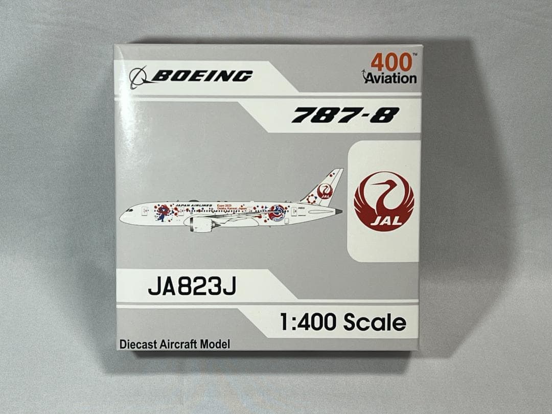 日本航空 JAL 1:400 Aviation B787-8 JA823J