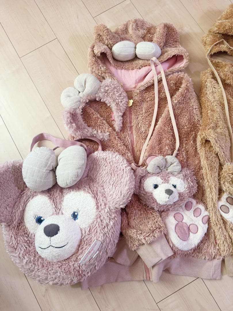 きのぴー ダッフィ＆シェリーメイ7点まとめ売り