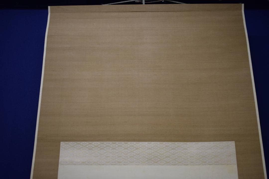 真作/大八木也香/山水/牛に童子図/布袋屋掛軸HJ-843