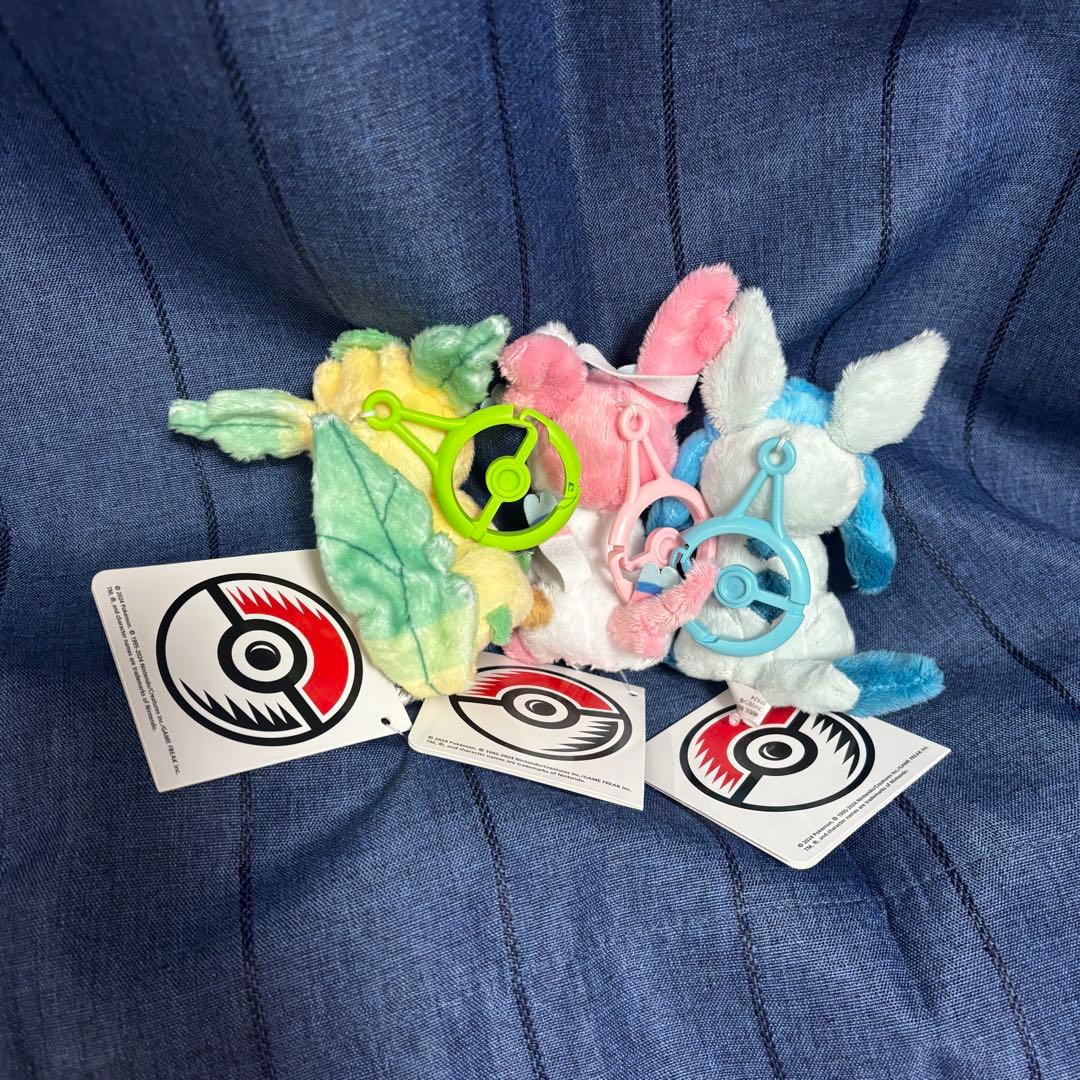 イーブイ　コレクション Eevee カラビナ　ぬいぐるみ　ポケモンセンター