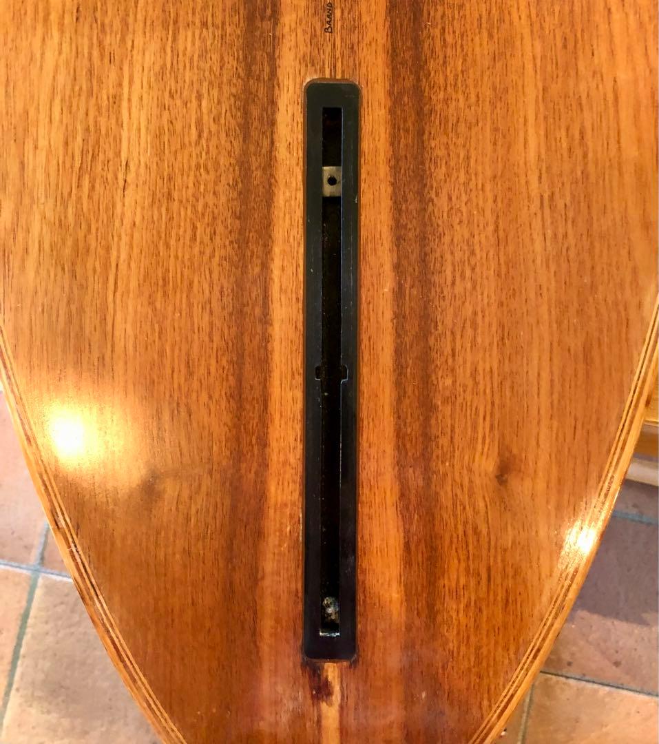 超レア ヴィンテージ 木製中空サーフボード 送料込み