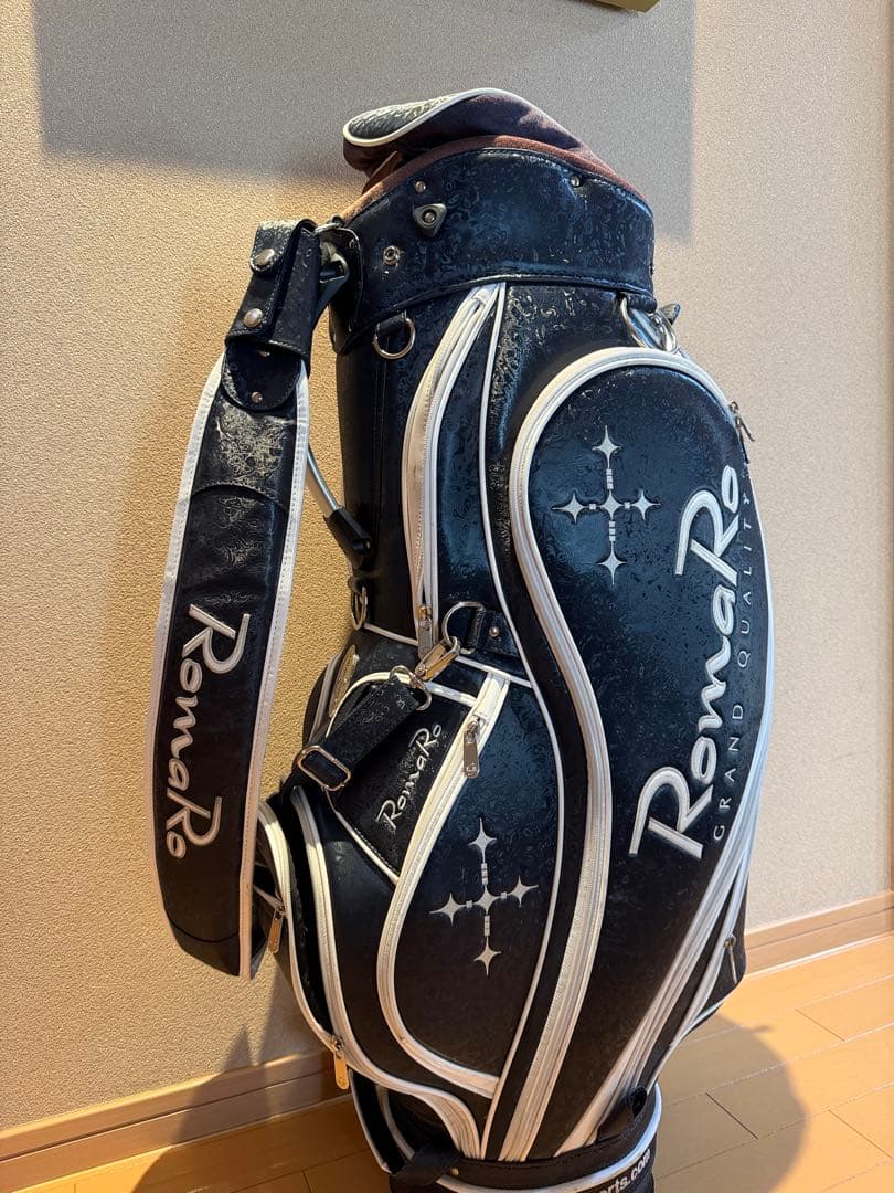 ロマロ　キャディバッグ　アイアンカバー付