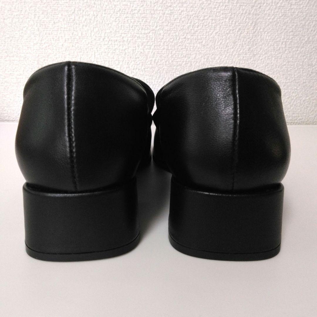 【 FABIO RUSCONI】タッセルローファー/ブラック 24.5 未使用