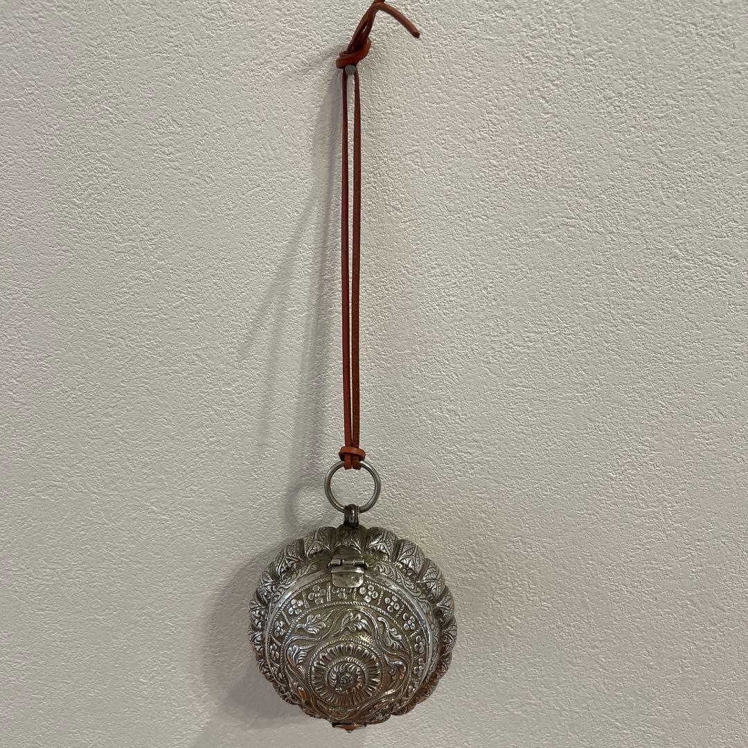 フローレス島 古民具 銀製噛みタバコ用具